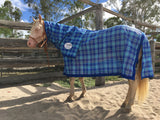 5’11" Combo Rug (Black, Blue Or Green)