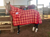 Orange and Red Combo Rug