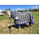 5’11" Combo Rug (Black, Blue Or Green)