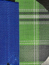 5’11" Combo Rug (Black, Blue Or Green)