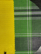5’11" Combo Rug (Black, Blue Or Green)