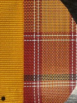 5’11” Combo Rug (Red or Orange)