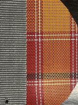 5’11” Combo Rug (Red or Orange)