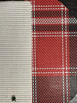 5’11” Combo Rug (Red or Orange)