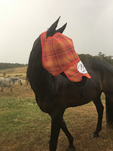 Fly Mask with Open Nostril Nose Flap